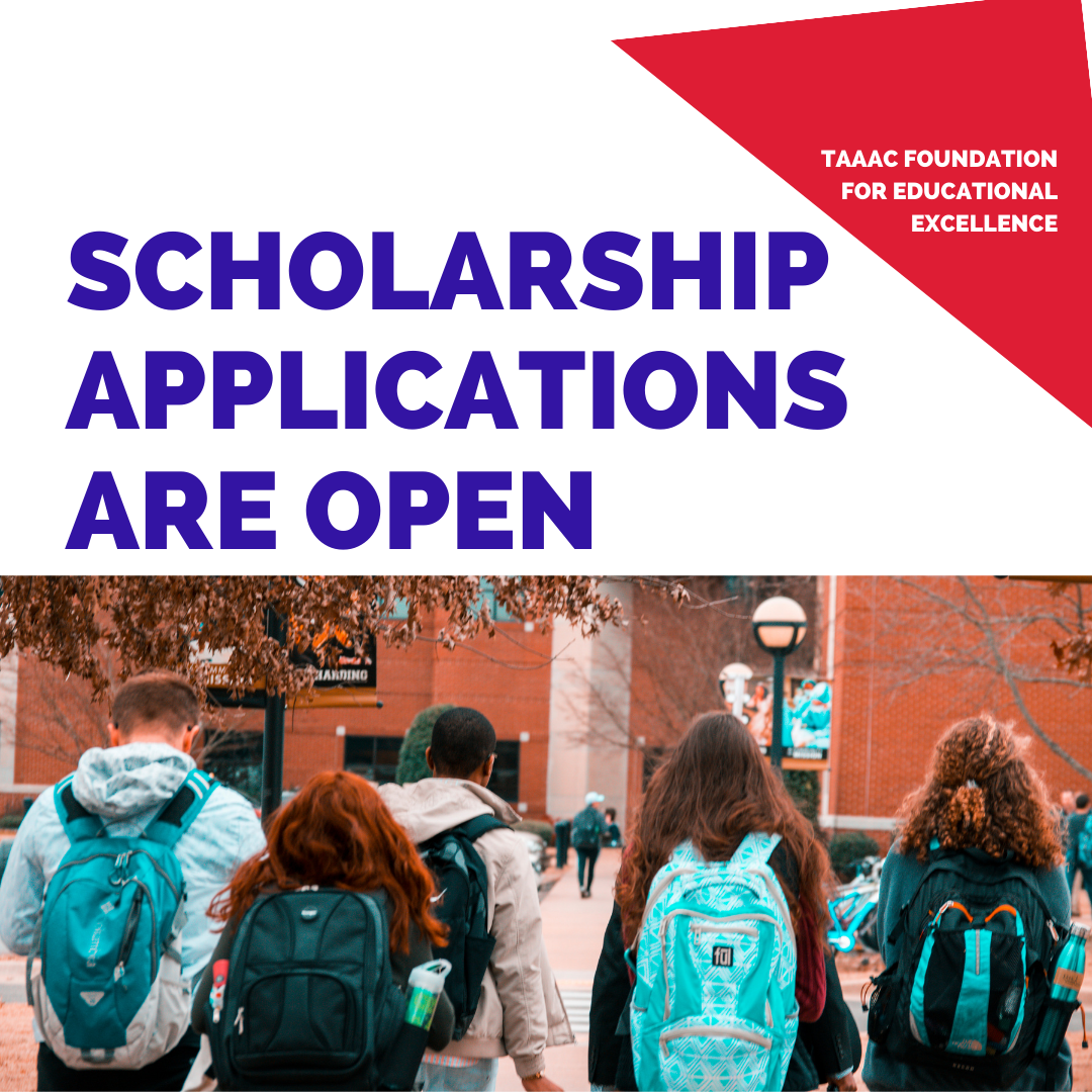 SCHOLARSHIP APPLICATIONS ARE OPEN